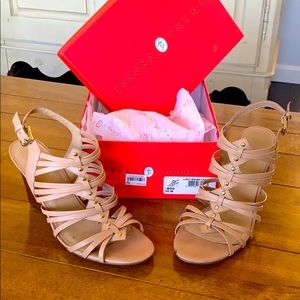 Ivanka Trump beige sandals size 10.